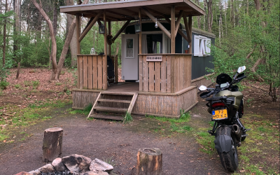 De natuur in op de motor, Geweldig een dikke 10 voor rust!